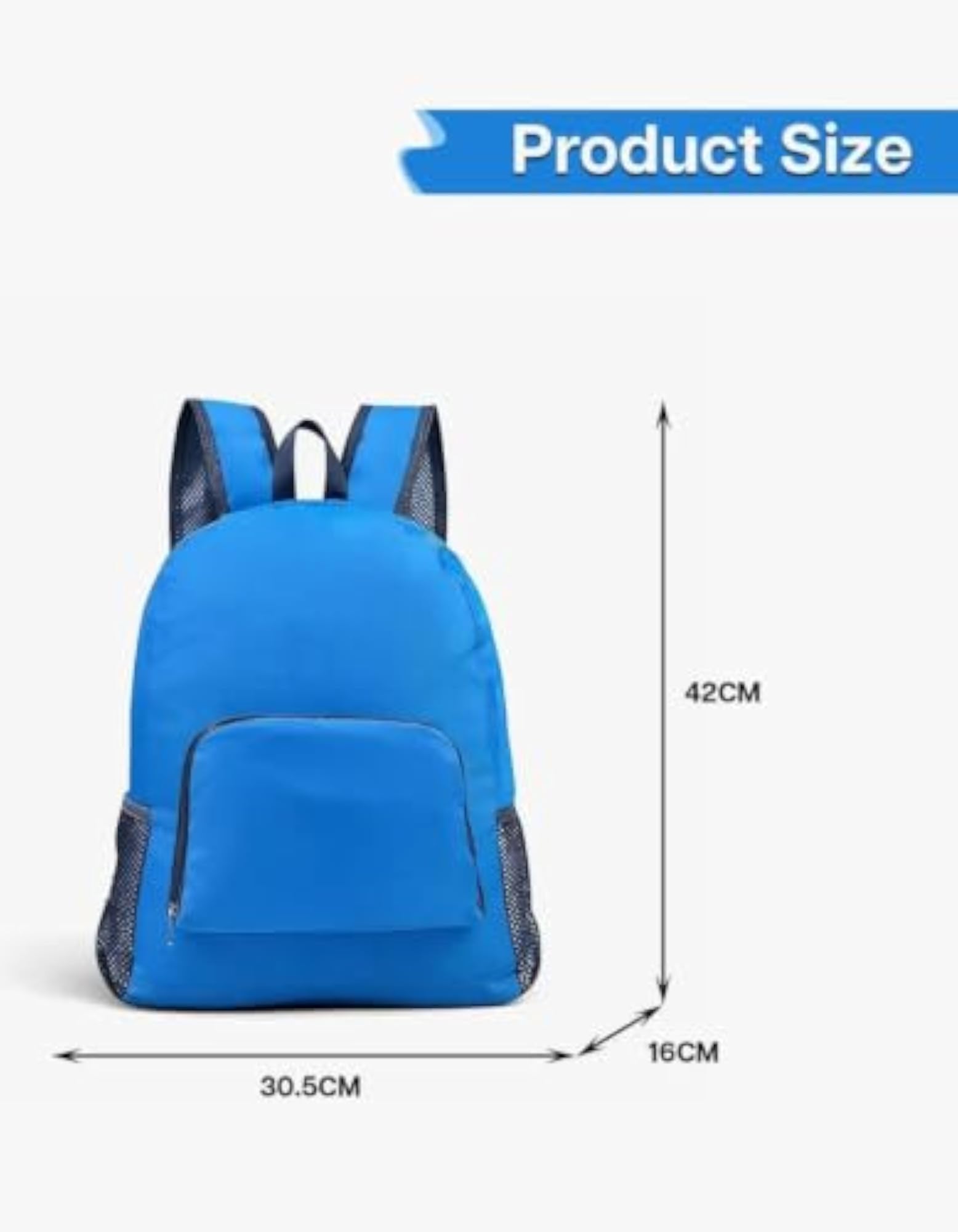 Foldable Waterproof Backpack for Travel, Lightweight